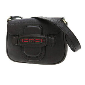 Gucci Horsebit Leather Shoulder Bag